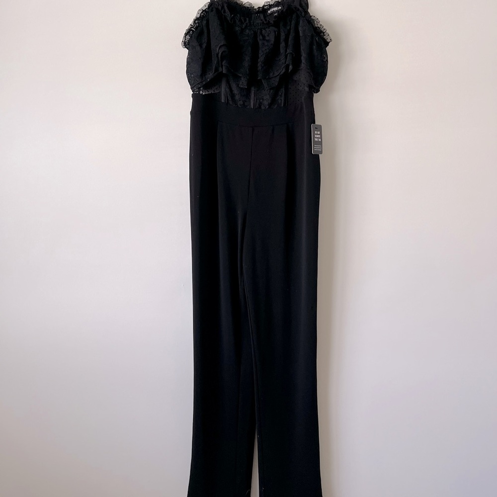 Express Lacy Jumpsuit size 4